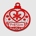 Boule de Noël personnalisées